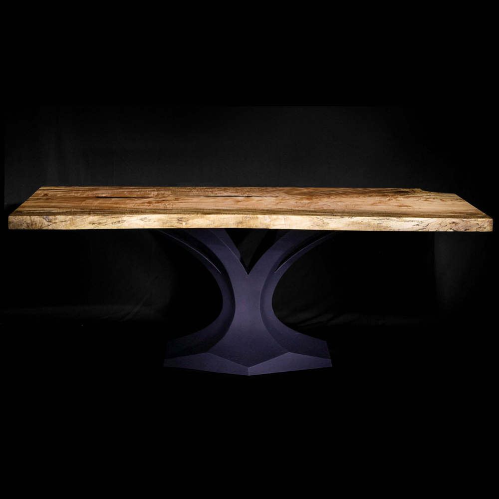 Spalted Meadows Maple Dining Table – $16,500 sold